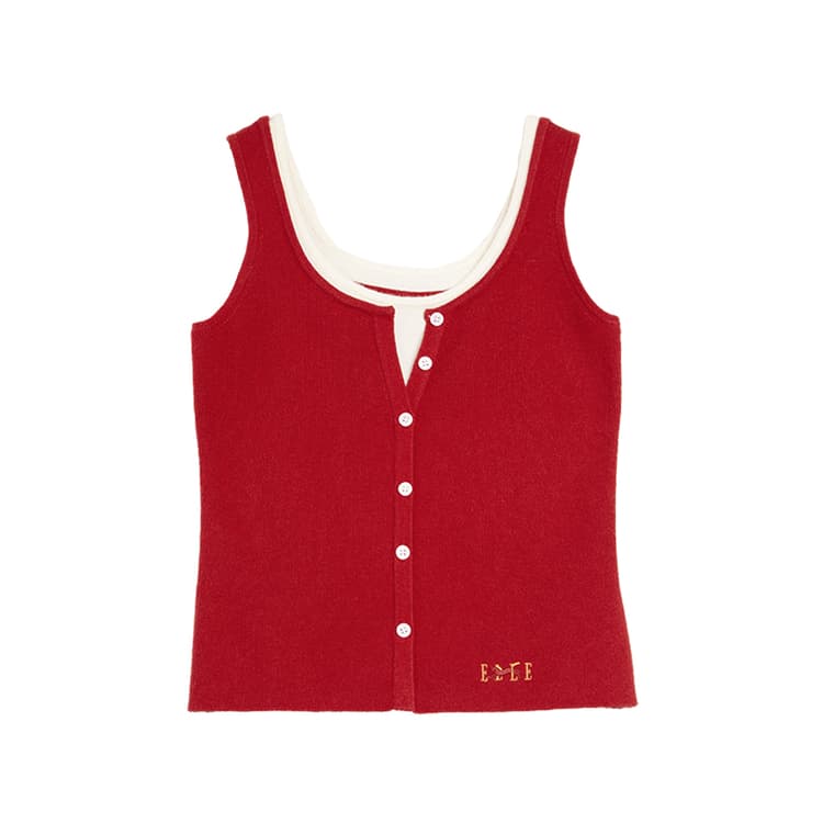 Майка ELLE Red Women's Tank Tops - изображение 1