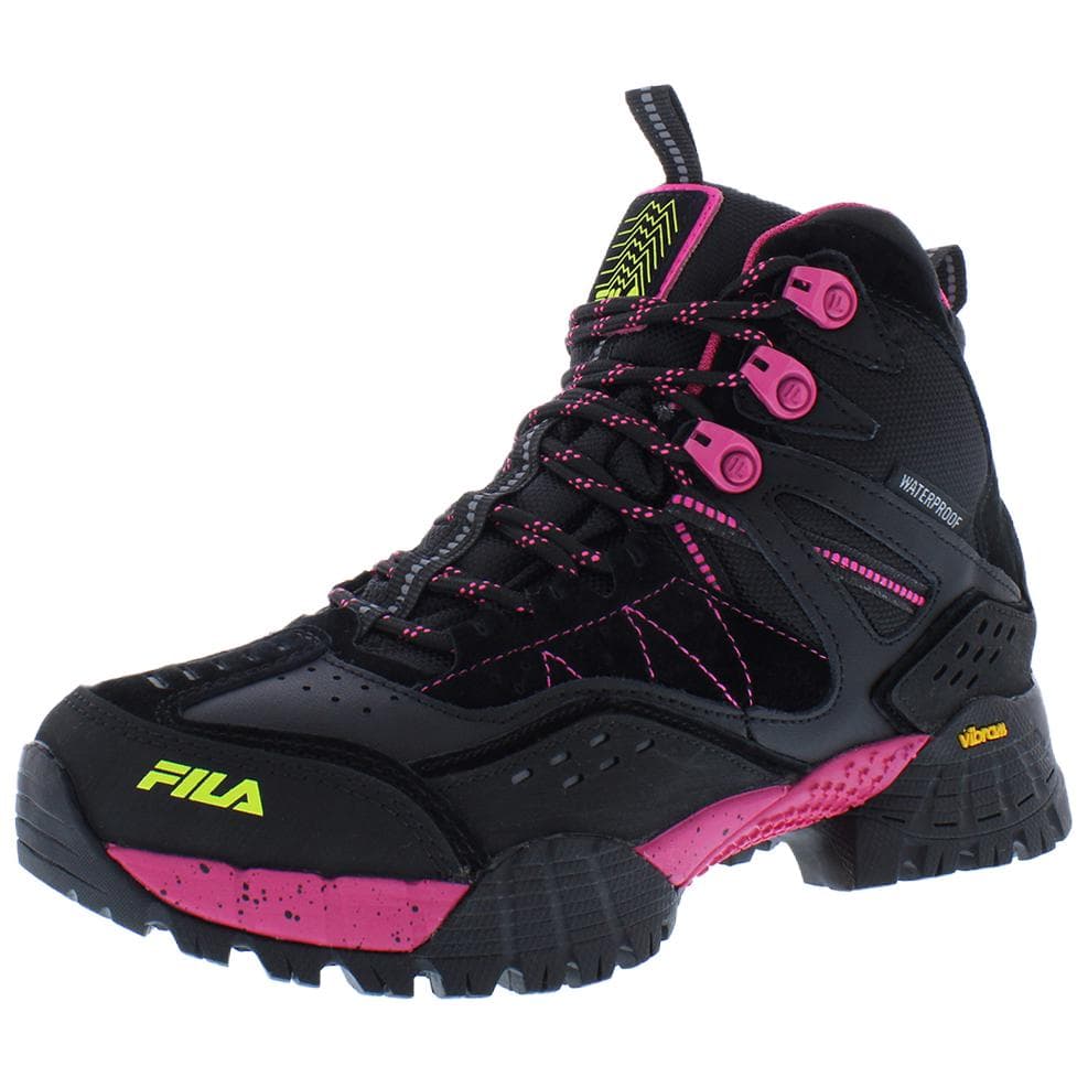 Кроссовки FILA ARMADA Износостойкий MID Уличная обувь Женская Черная Розовая - изображение 1