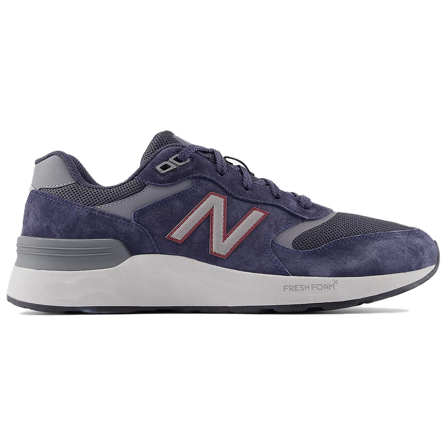 Кроссовки для бега New Balance NB Fresh Foam 880 V7 Противоскользящие Поддерживающие Беговые кроссовки Мужские Синие - изображение 2