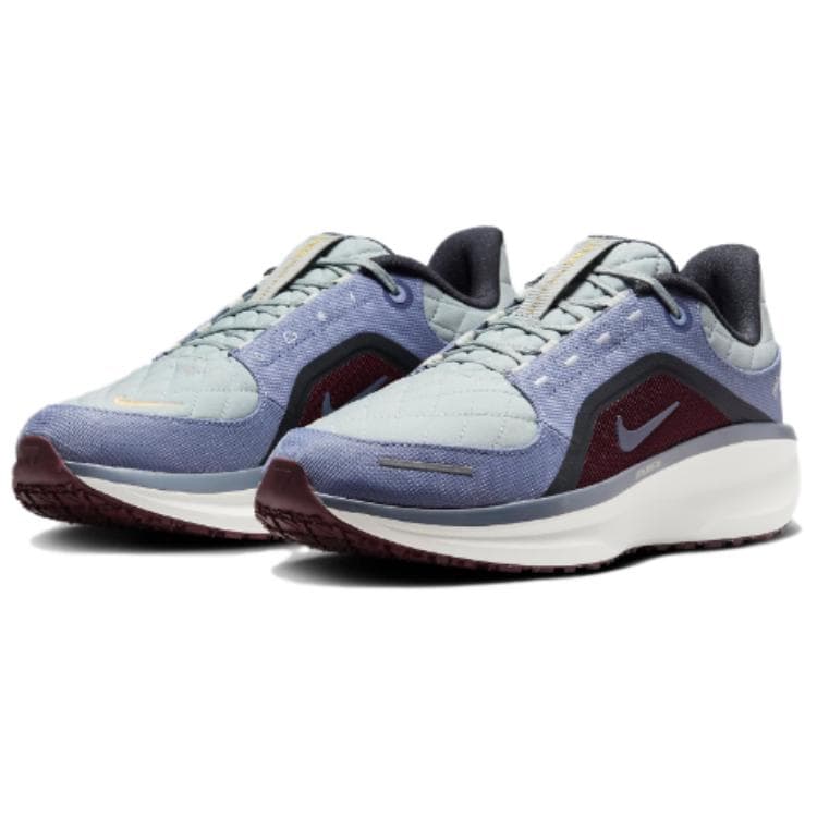Кроссовки для бега Nike Winflo 11 Водонепроницаемый и Дышащий Низкий Топ Беговые Кроссовки Мужские Синие Зеленые - изображение 3