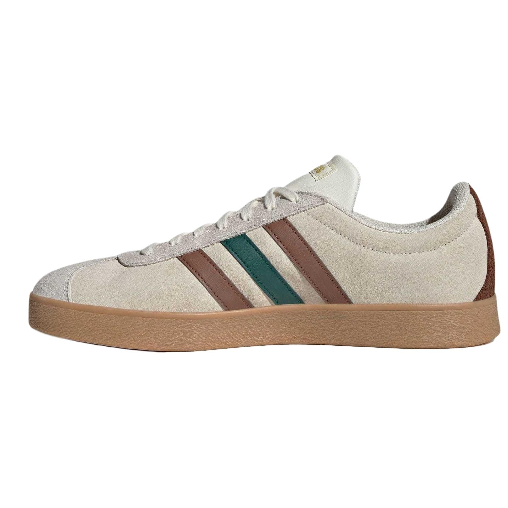 Кроссовки Adidas VL Court 2,0 Low Скейтборд Обувь Унисекс Светло-Коричневый - изображение 3