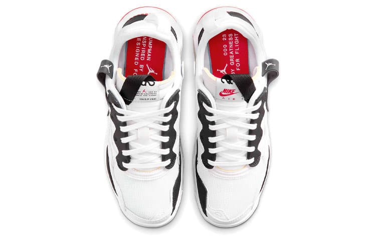 Кроссовки для бега Jordan MA2 Low White Black Red - изображение 4