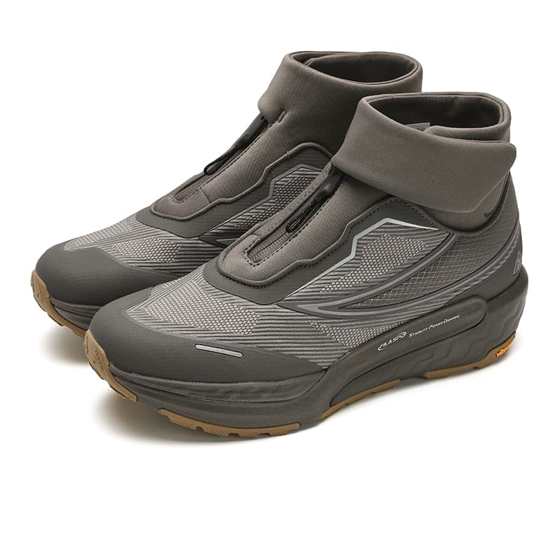 Ботинки уличные James Jean x FILA SPD HORIZON Устойчивый к истиранию Модный Короткий Аутдор Мужской Серый Коричневый - изображение 2