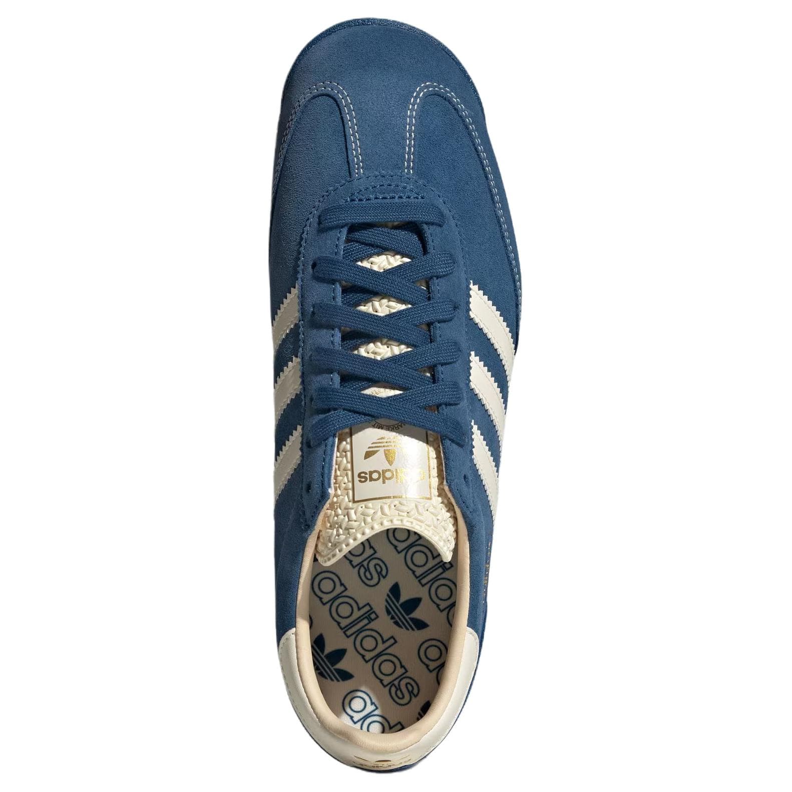Кроссовки для бега Adidas Originals SL 72 RS Low Топ Беговые кроссовки Унисекс Асфальтовый синий - изображение 4