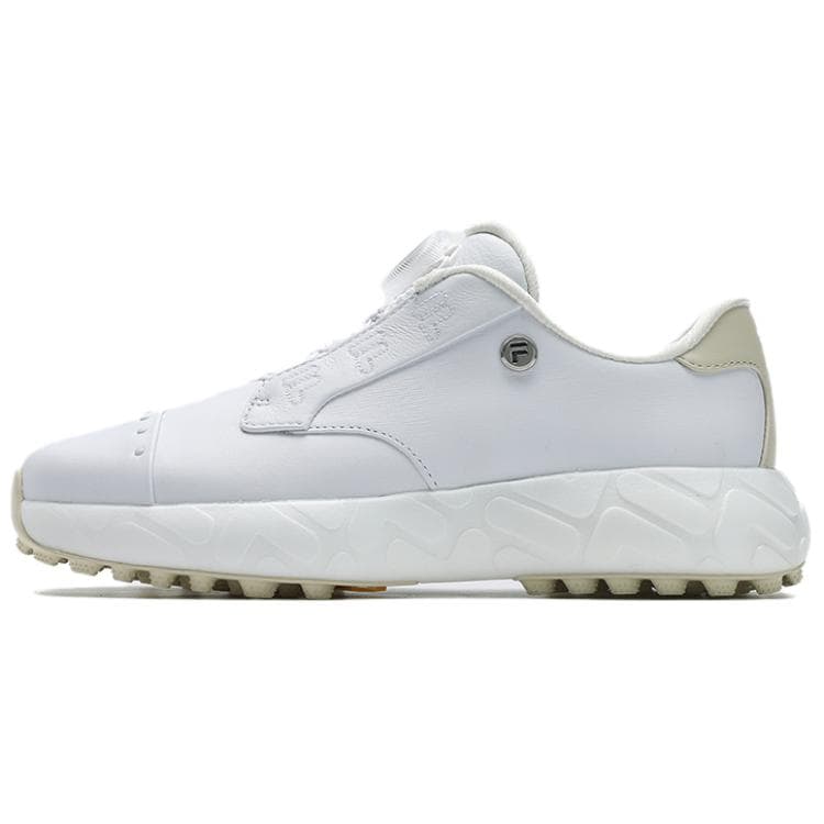 Кроссовки для гольфа FILA GF DRIVER Удобная низкая обувь для гольфа женская белая - изображение 1