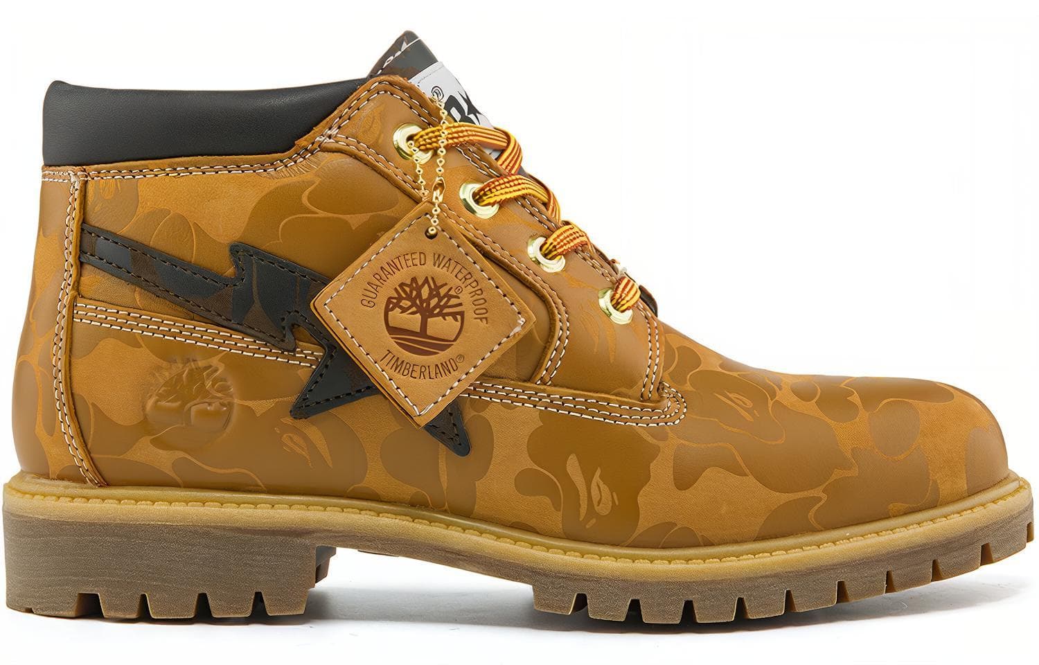 Ботинки уличные Bape x Timberland Chukka Wheat - изображение 2
