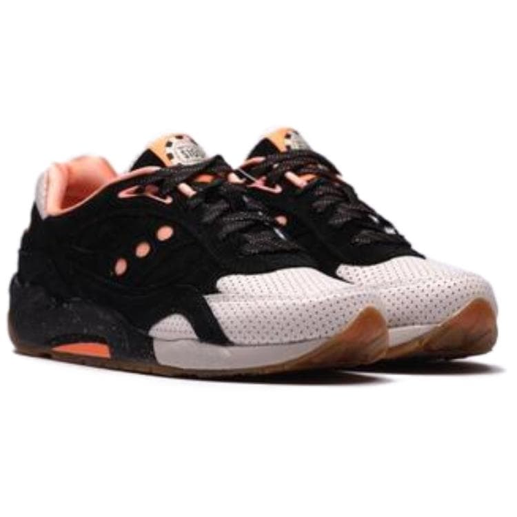 Кроссовки для бега Saucony противоскользящие устойчивые к истиранию низкие беговые кроссовки унисекс черный белый - изображение 4