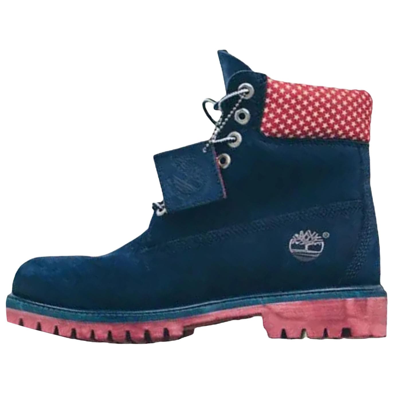 Ботинки уличные Villa x Timberland 6 Inch Короткий Аутдор Мужской Синий - изображение 1