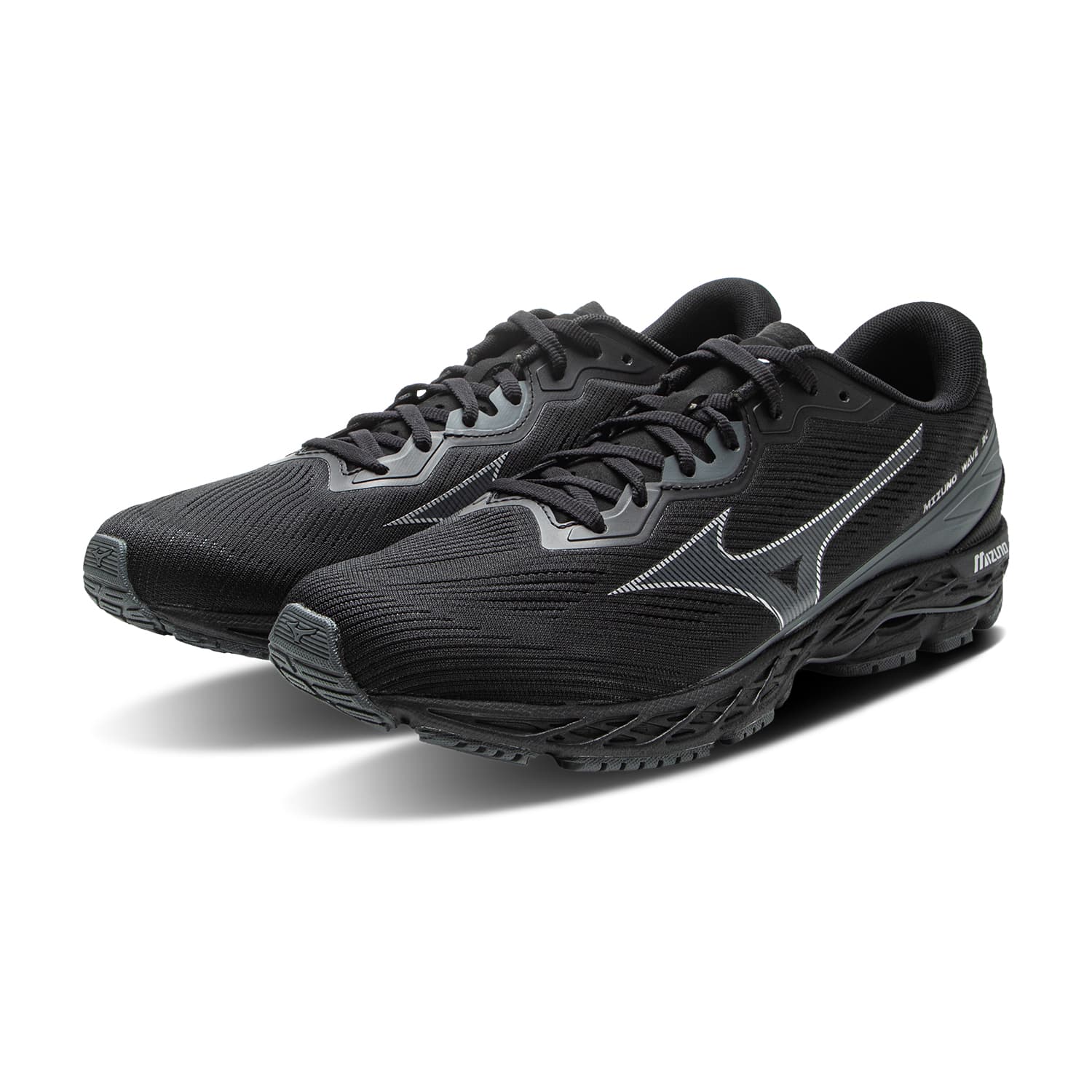 Кроссовки для бега Mizuno WAVE RC Трендовый Низкий Топ Спортивный Аккаунт Беговые Кроссовки Унисекс Черный - изображение 3