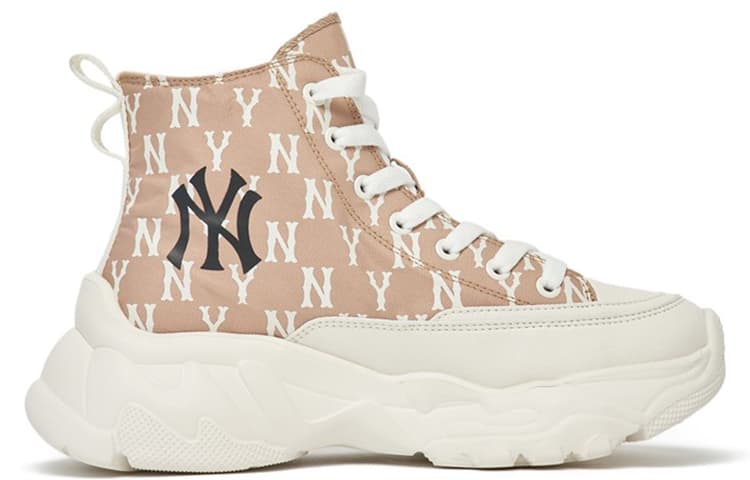 Кроссовки MLB High Top Dad Sneakers Beige - изображение 2