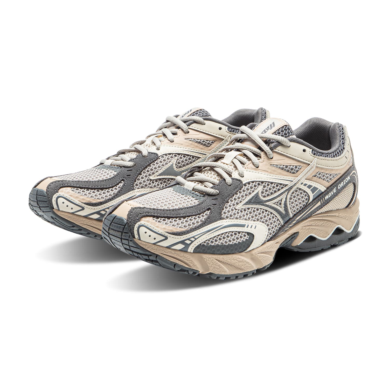 Кроссовки для бега Mizuno WAVE ORION Низкие Беговые Кроссовки Унисекс Серые - изображение 3