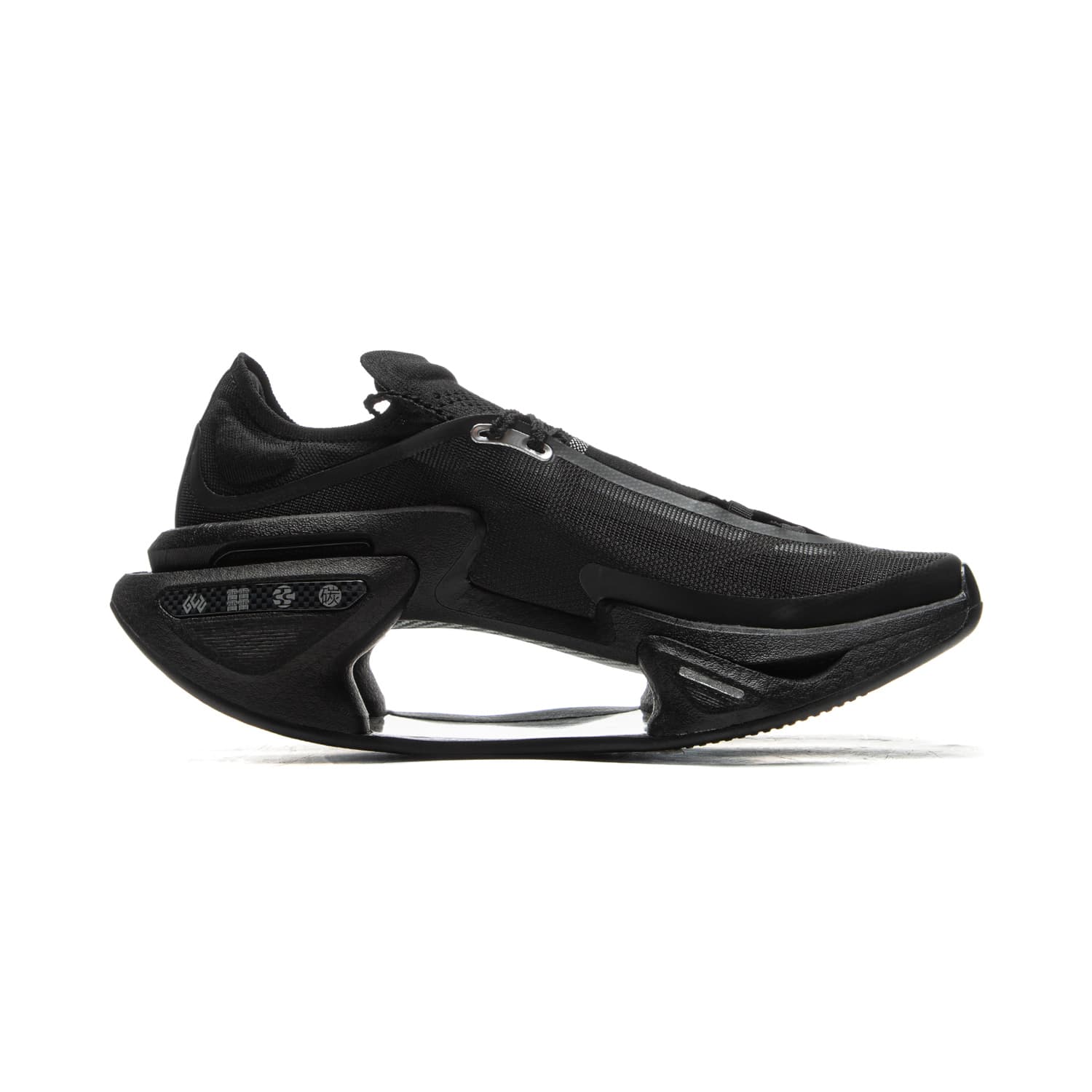 Кроссовки для бега Li NING Shadow 3,0 Ткань Low Топ Li NING Технология BOOM Гонки Беговые кроссовки Унисекс Черный - изображение 2