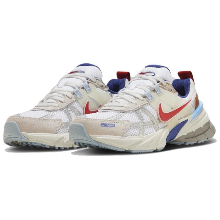 Кроссовки для бега Nike V2K Run White Grey Red - изображение 3