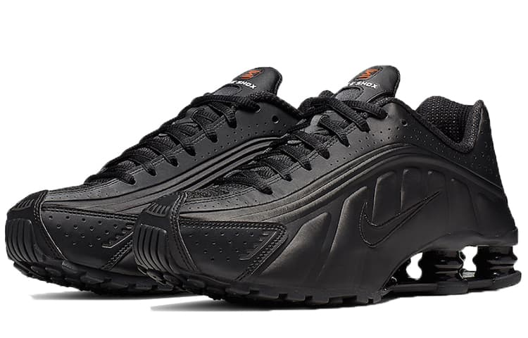 Кроссовки для бега Nike Shox R4 Triple Black - изображение 3