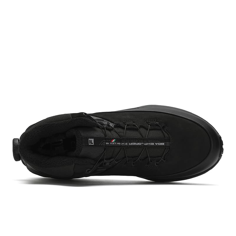Кроссовки для бега FILA BOA EXPLORER 2 Износостойкие высокие беговые кроссовки для женщин черные - изображение 3