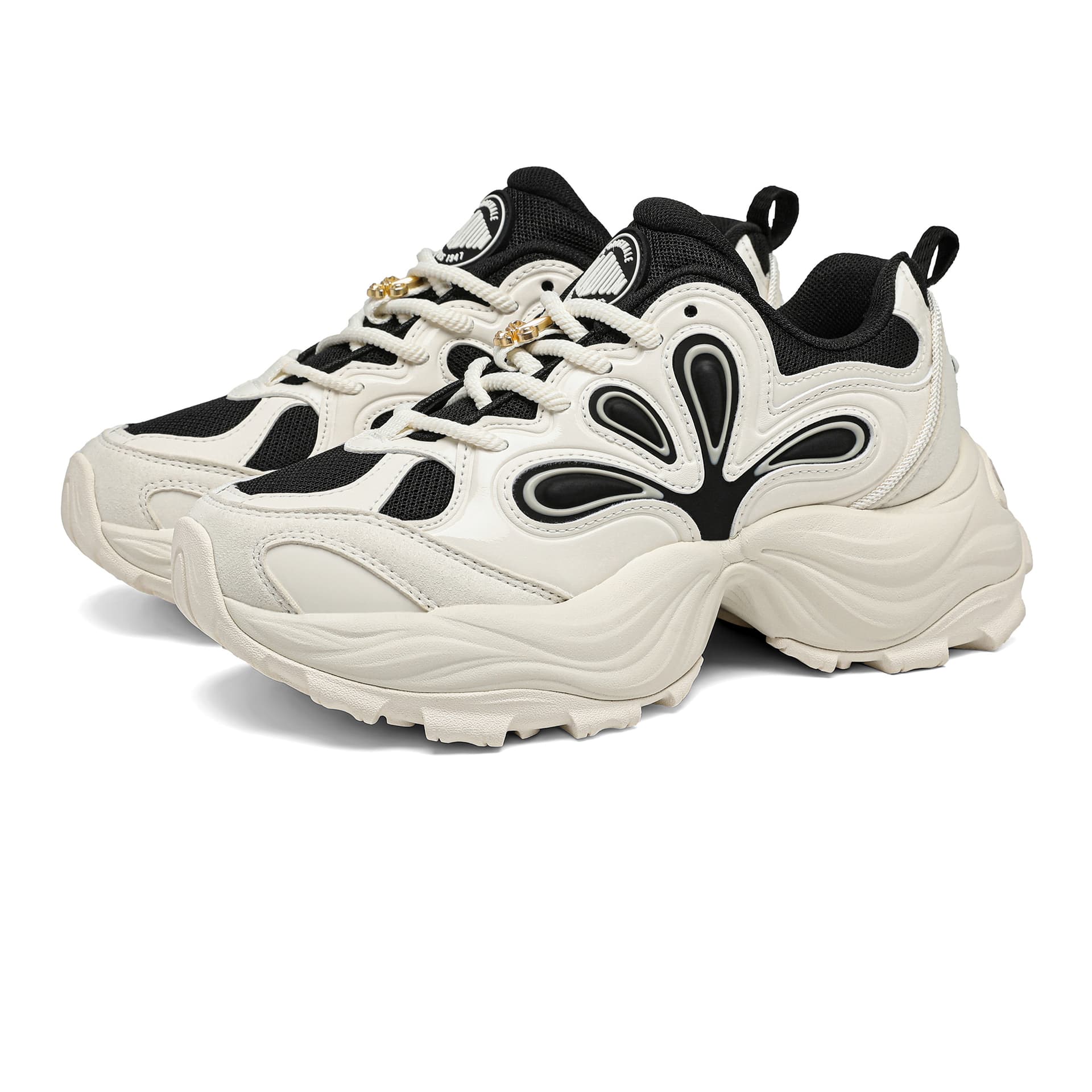 Кроссовки Palladium Классический круглый логотип Парижский стиль Модный повседневный универсальный винтаж бег на платформе парный лоу-топы толстоподошвенные кроссовки унисекс - изображение 3