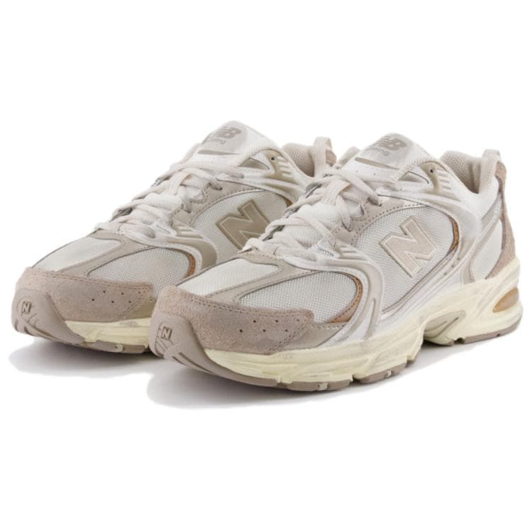 Кроссовки New Balance NB 530 MID Топ Массивные Кроссовки Унисекс Белый Серый - изображение 2