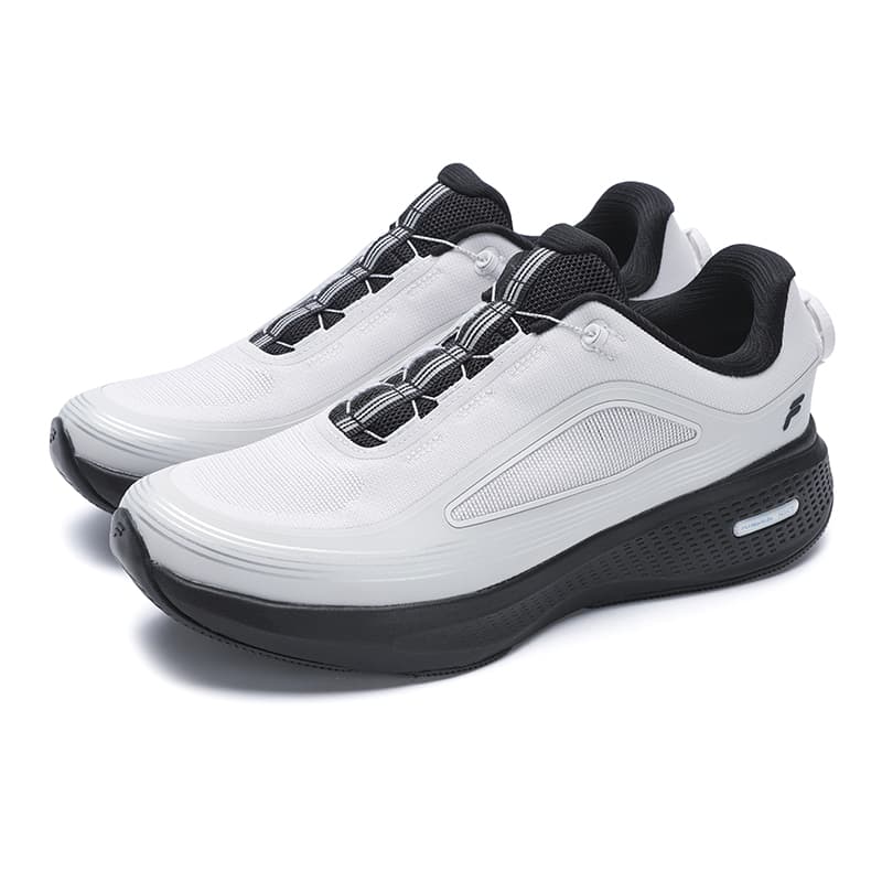 Кроссовки для бега FILA NUVOLE 3 PU (полиуретан) сетчатая ткань низкий топ беговые кроссовки мужские дождевые пыльно-серый - изображение 3