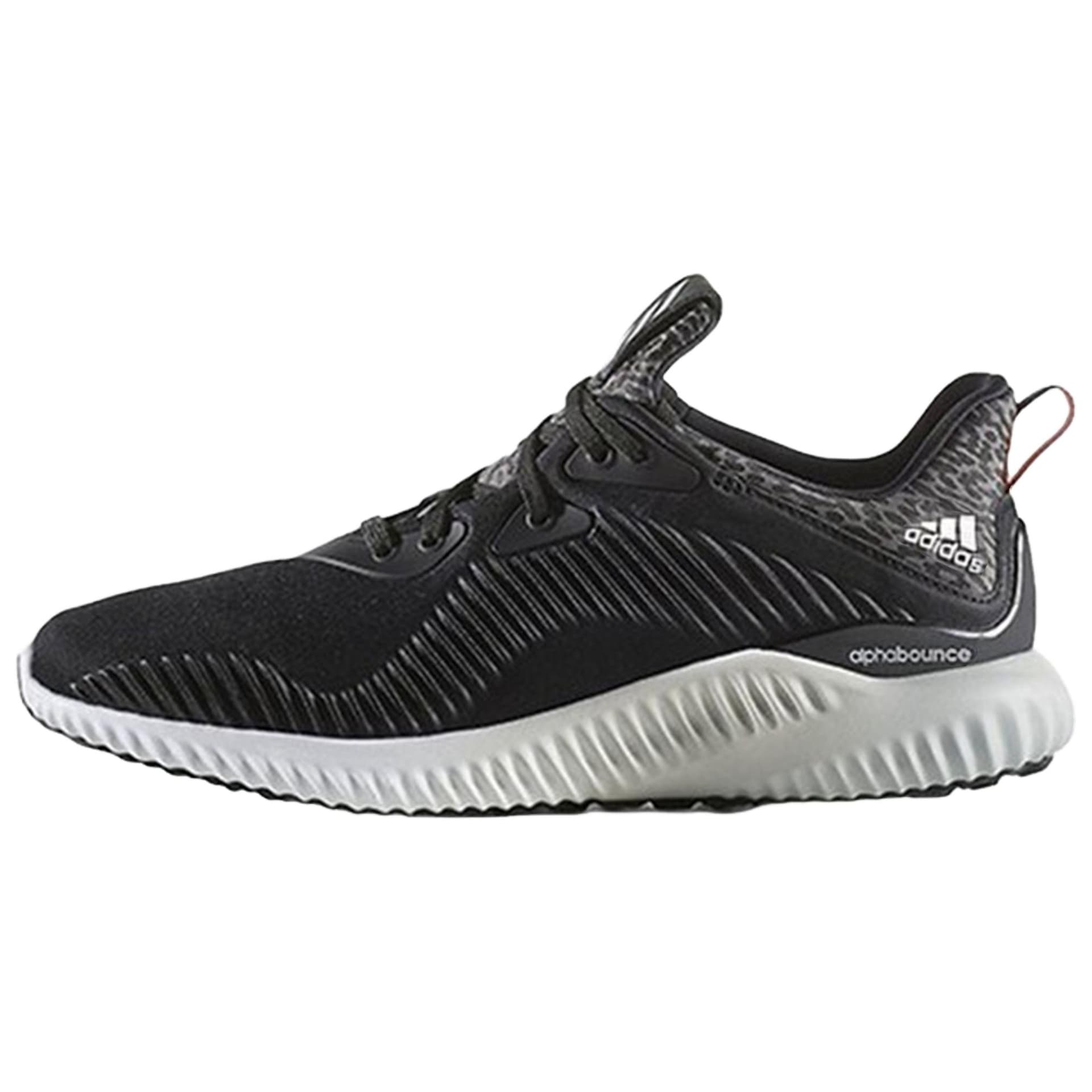 Кроссовки для бега Adidas AlphaBounce Беговые кроссовки Женские Черные - изображение 1