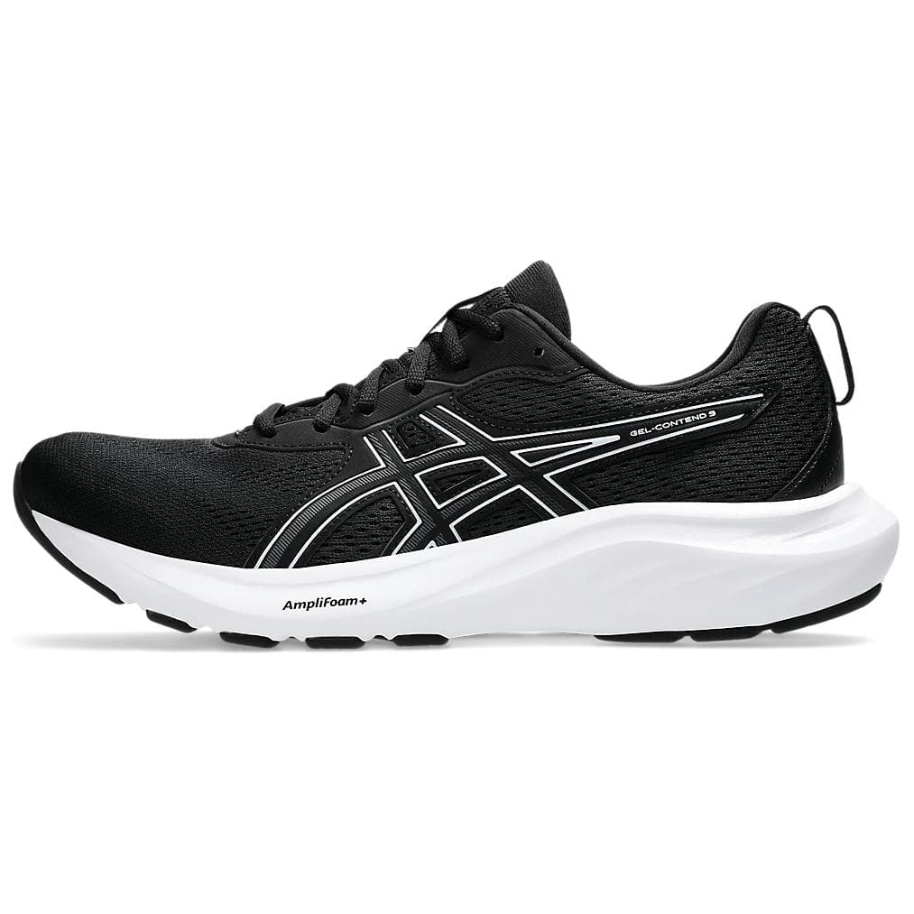 Кроссовки для бега Asics Гель CONTEND 9 Удобные и Легкие Низкие Кроссовки для Бега Мужские Черно-Белые - изображение 1