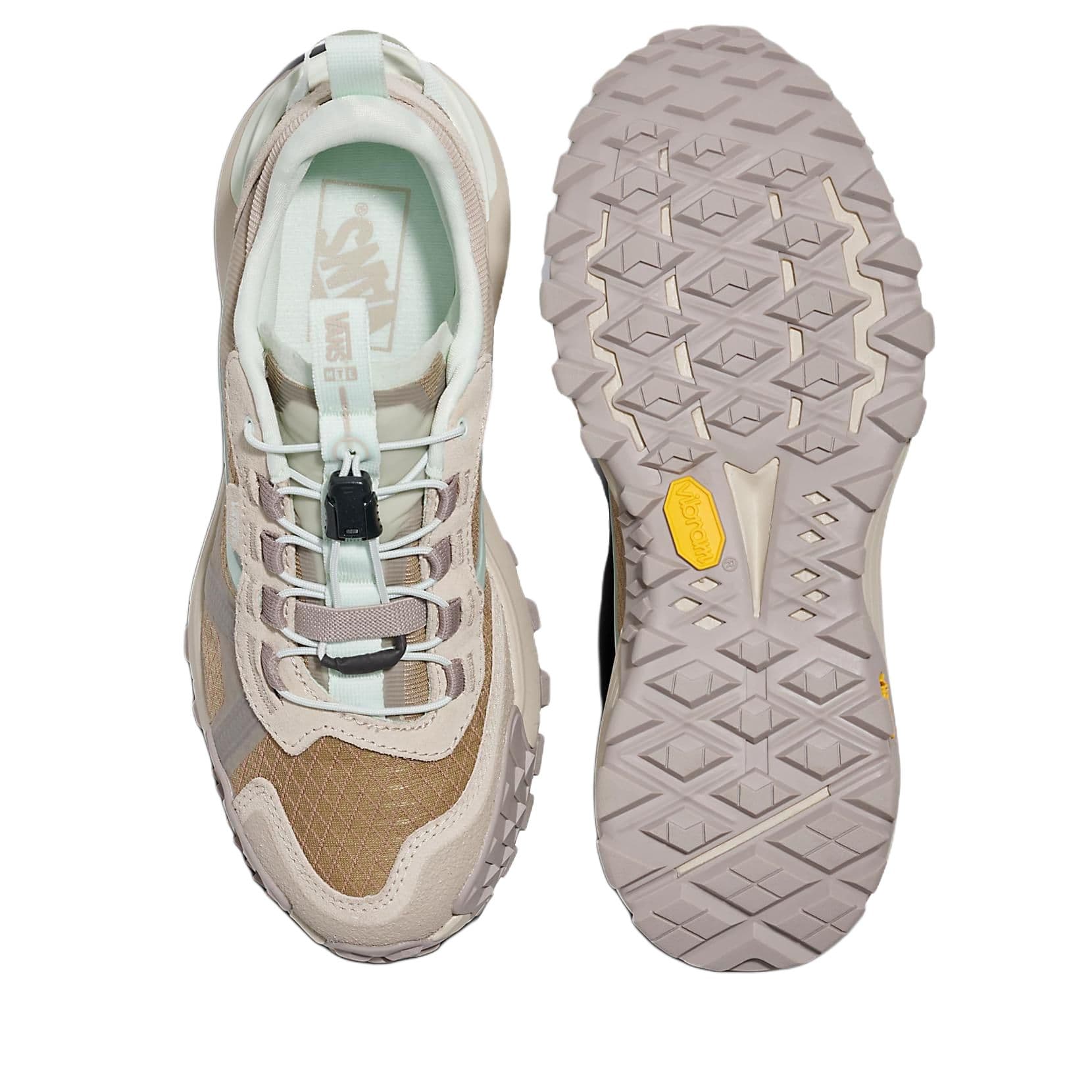 Кроссовки Vans MTE Crosspath Износостойкая и Водонепроницаемая Низкая Уличная Обувь Унисекс Бежевая - изображение 3