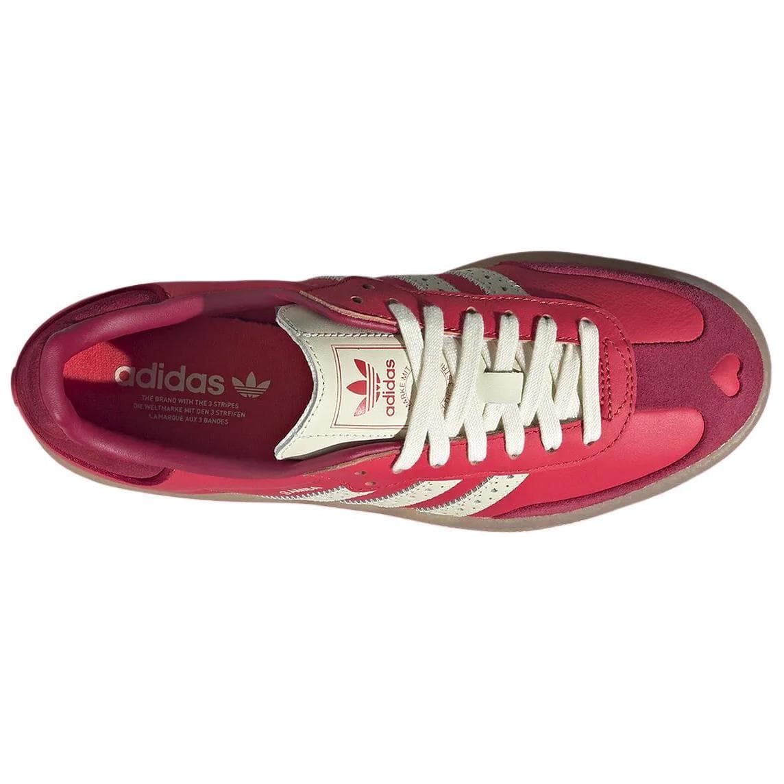 Кроссовки Adidas Originals SAMBAE Low Топ Скейтборд Обувь Женская Красная - изображение 3
