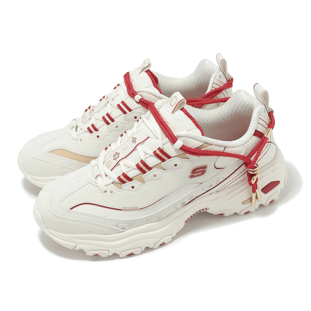 Кроссовки Skechers D'LITES 1,0 Устойчивые к истиранию Легкие Увеличивающие Высоту Низкие Кроссовки Мужские Экрю - изображение 3