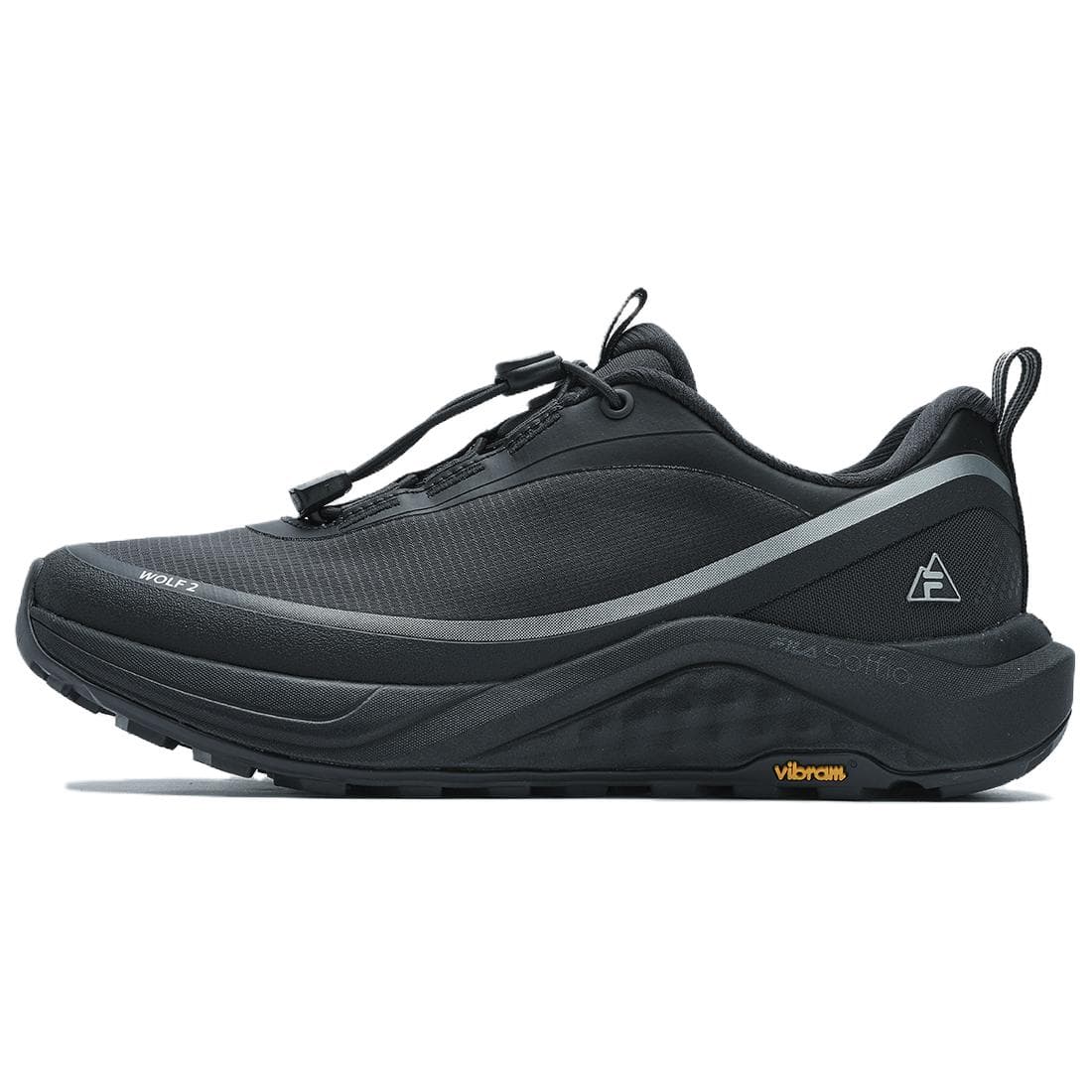 Кроссовки для бега FILA WOLF 2+ Ткань Амортизация Low Top Trail Беговые кроссовки Женские Серый - изображение 1