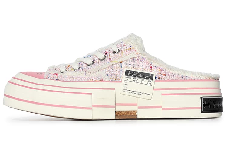 Кеды xVESSEL G.O.P. Slip On "Pink Tweed" - изображение 2