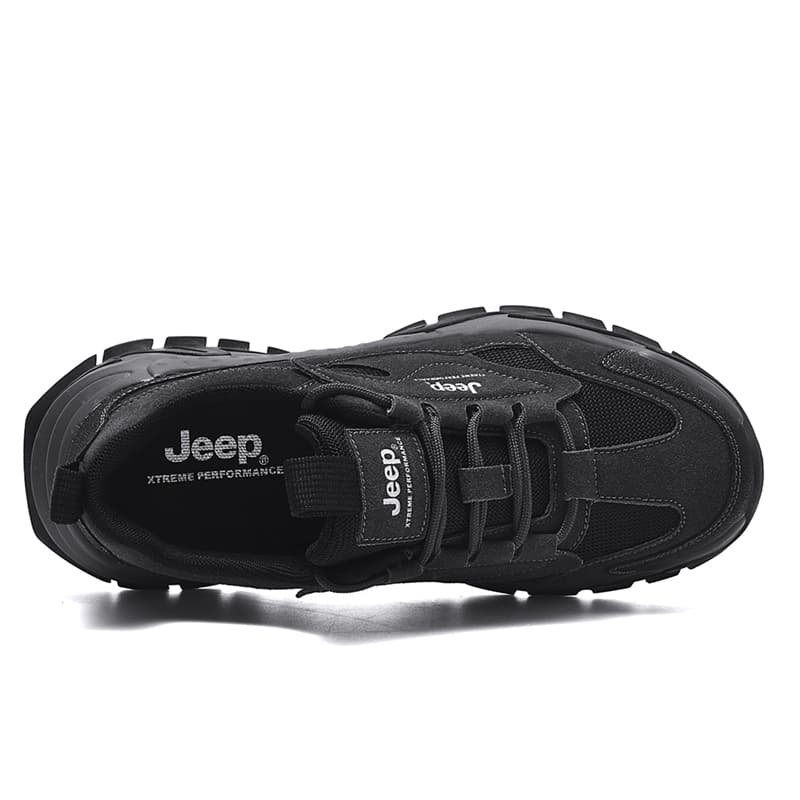 Кроссовки Jeep Low Top Crew Sweatshirts Унисекс Черный - изображение 4