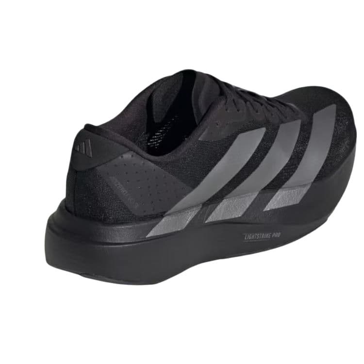 Кроссовки для бега Adidas Adizero EVO SL Ткань Увеличение роста Лоу-топы Марафон Тренировки Race Беговые кроссовки Женские Черный - изображение 5