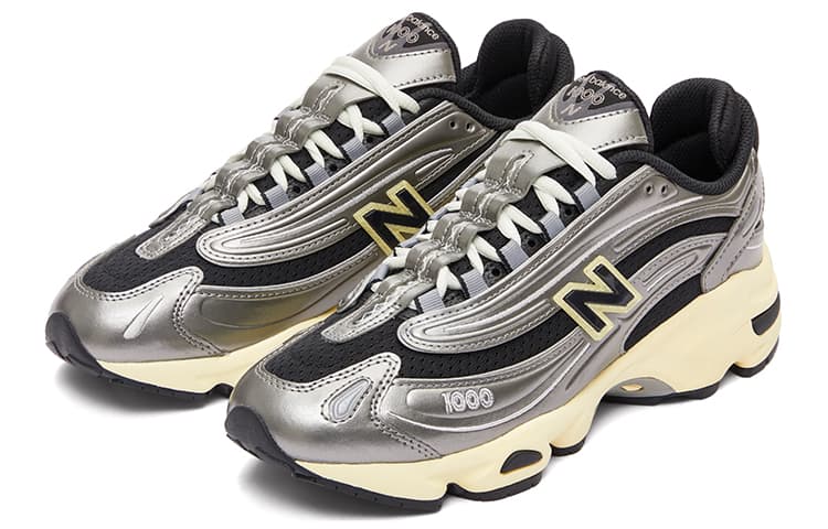 Кроссовки для бега New Balance 1000 Series Silver Black - изображение 4