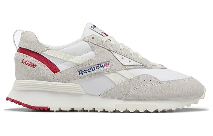 Кроссовки для бега Reebok LX2200 Off White Red — фото 2