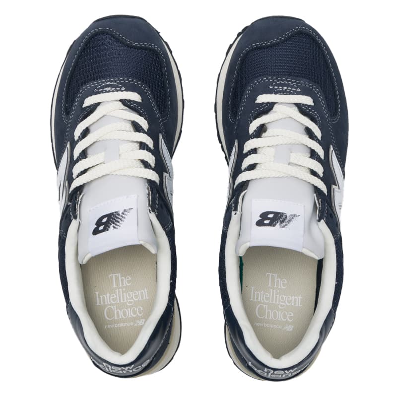 Кроссовки для бега New Balance x POTTERY NB 574 Винтажная модель Дышащие Низкие Повседневные Кроссовки Унисекс Темно-синий - изображение 4