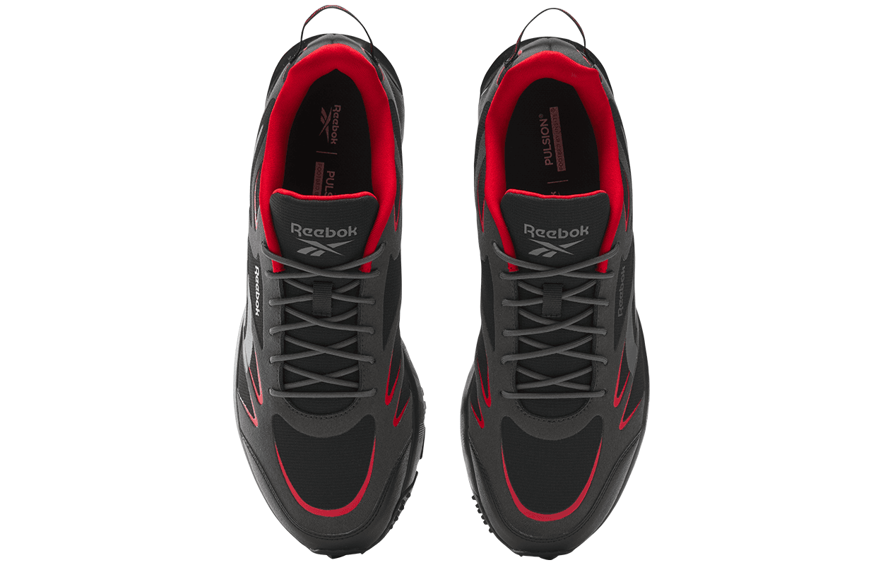 Кроссовки для бега Reebok Low Top Беговые кроссовки Унисекс Черный Красный - изображение 4
