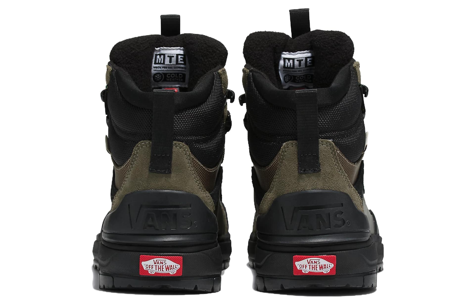 Кроссовки Vans UltraRange Exo Hi Mte 2 Износостойкая и Водонепроницаемая Высокая Уличная Обувь Унисекс Зеленый Черный - изображение 3