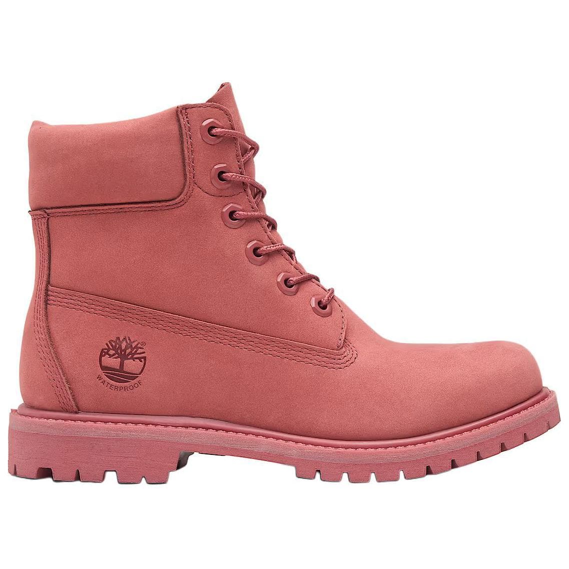 Сапоги Timberland Премиум Ботильоны Женские Красные - изображение 2