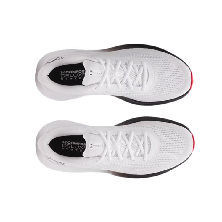 Кроссовки для бега Under Armour Rogue 5 Сетчатая ткань Устойчивая к истиранию Дышащий Низкий топ Беговые кроссовки Мужские Белые - изображение 4