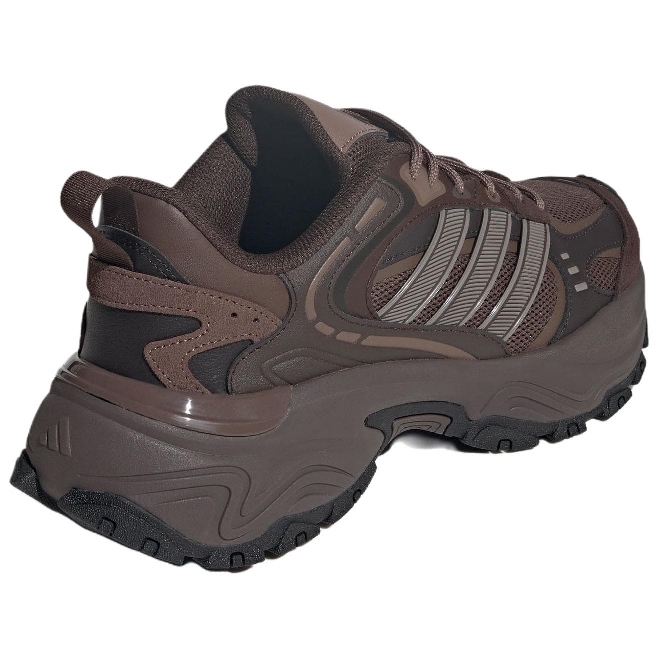 Кроссовки Adidas SHADOW FEVER противоскользящие устойчивые к истиранию низкие топовые кроссовки унисекс коричневые - изображение 4