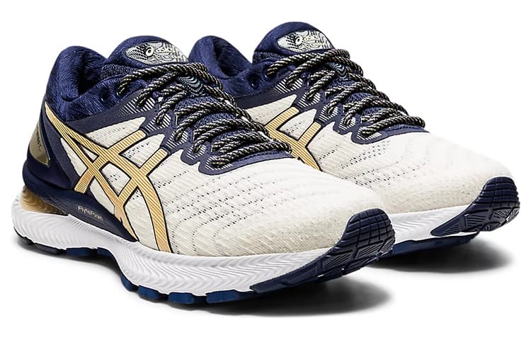 Кроссовки для бега Asics GEL-Nimbus 22 White Blue - изображение 3