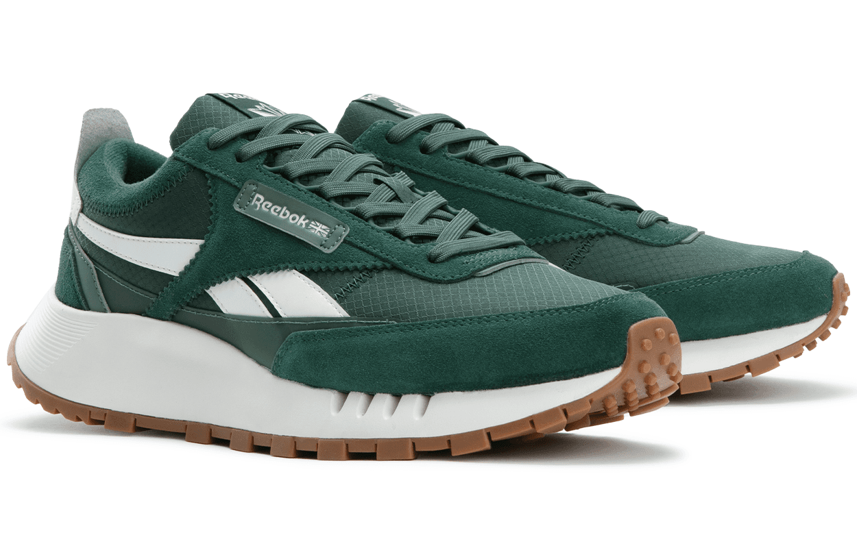 Кроссовки для бега REEBOK CL LEGACY W+ Низкие беговые кроссовки унисекс темно-зеленый - изображение 2