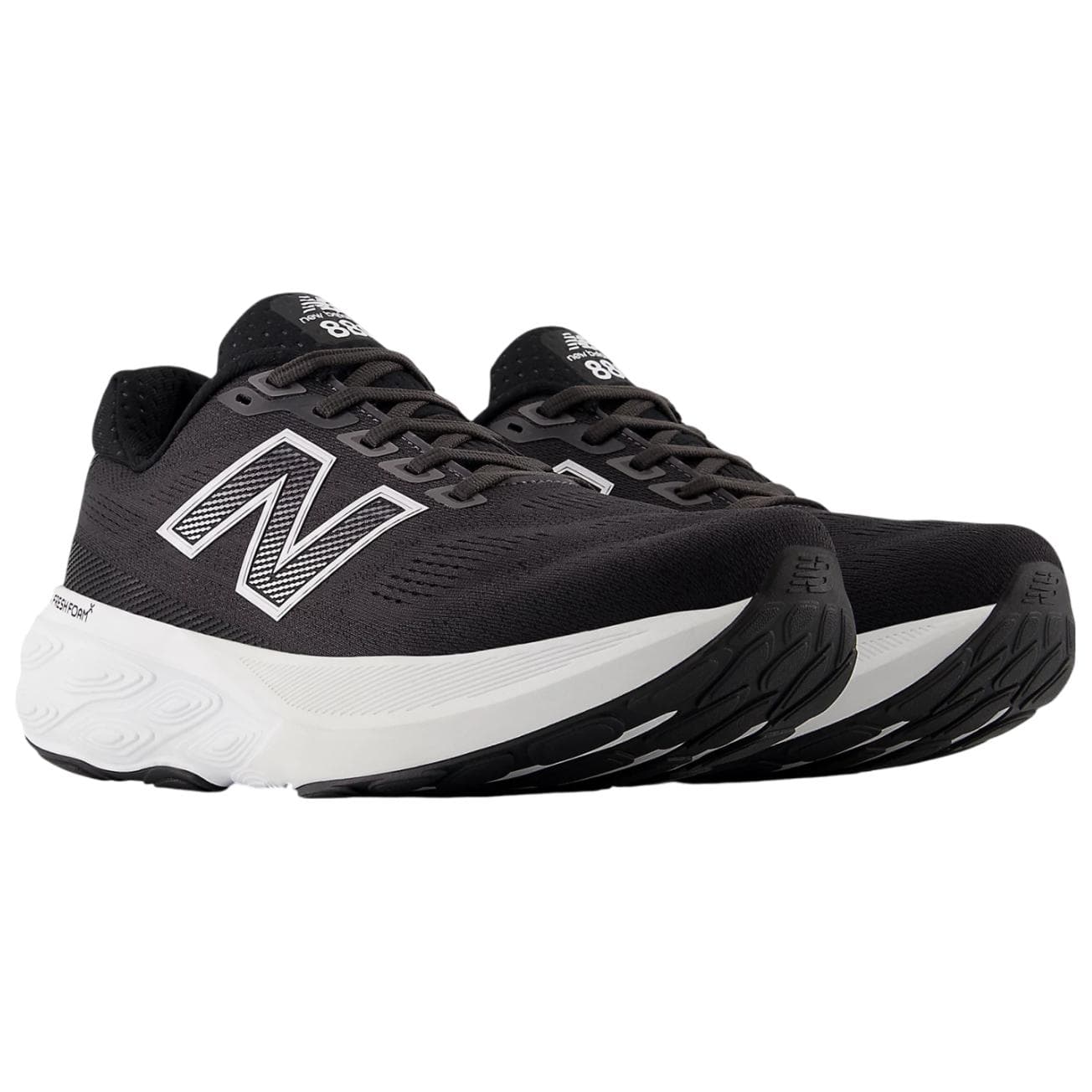 Кроссовки для бега New Balance Fresh Foam x 880 V15 Low Топ Повседневные Беговые Кроссовки Мужские Черные - изображение 3