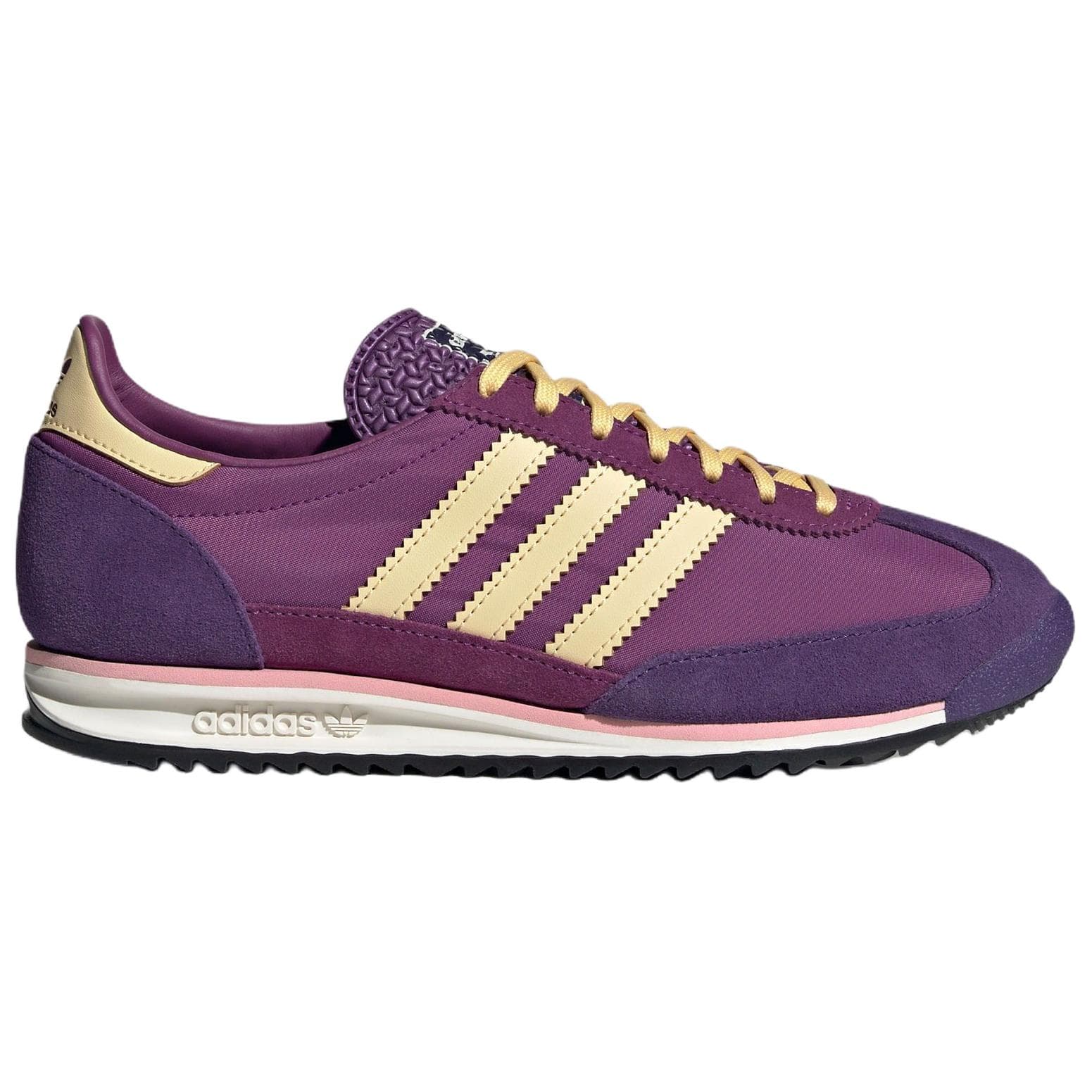 Кроссовки Adidas Originals SL 72 OG Low Повседневная обувь для женщин пурпурно-розовый цвет - изображение 2
