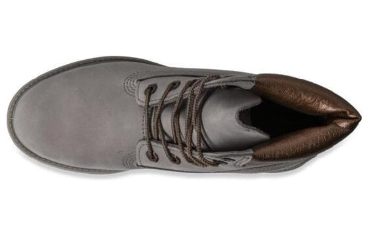 Ботинки уличные Timberland 6 Inch Waterproof Boot Grey - изображение 4