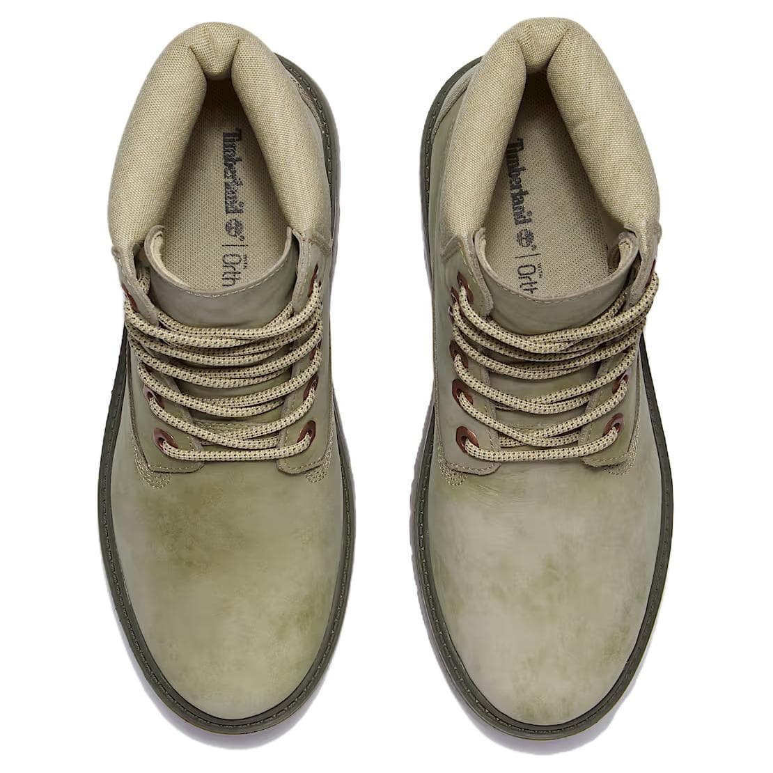 Ботинки уличные Timberland Stone Street Водонепроницаемый и Износостойкий Короткий Аутдор Женский Зеленый - изображение 4