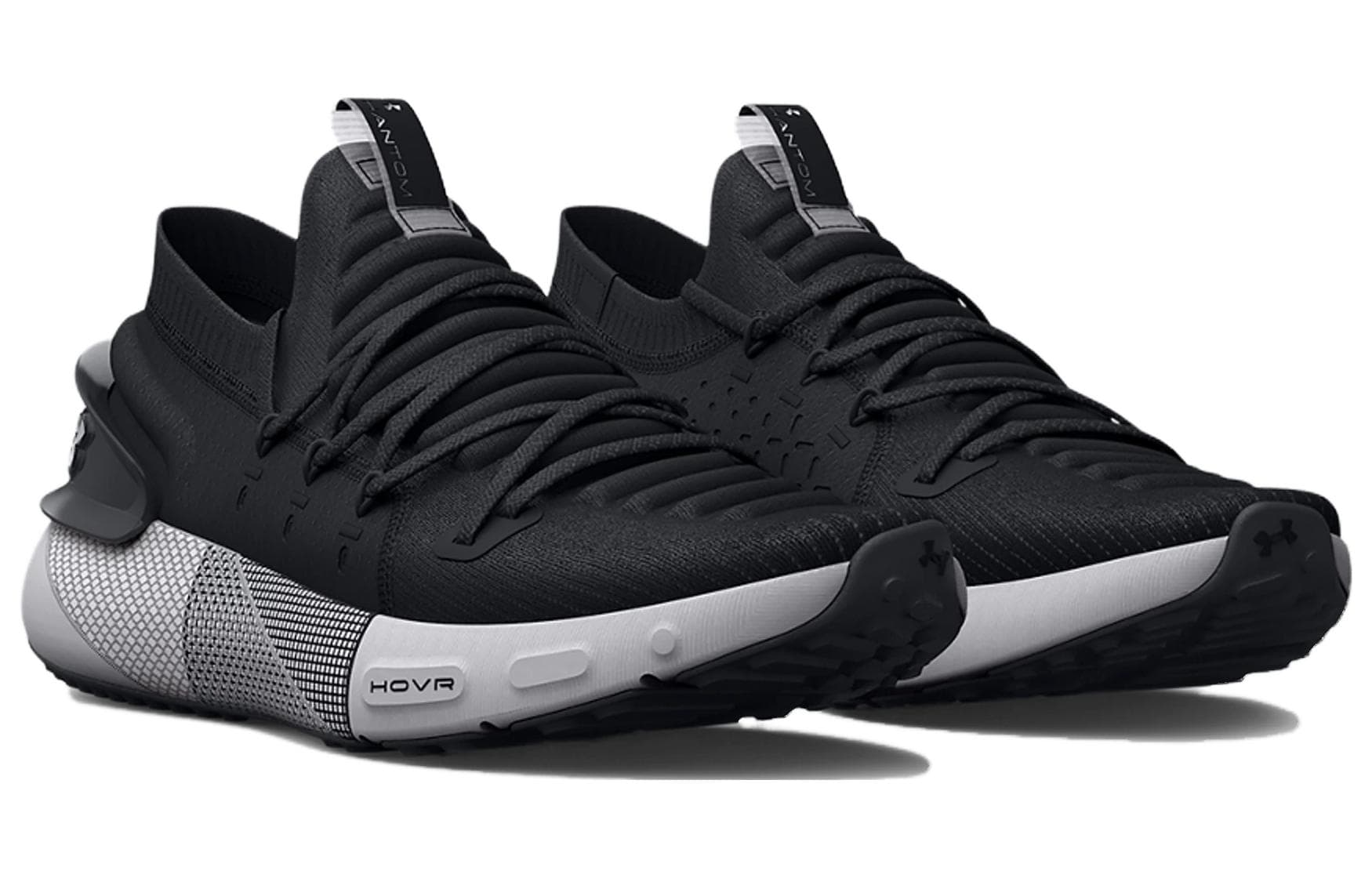 Кроссовки для бега Under Armour HOVR Phantom 3 Black Grey - изображение 3