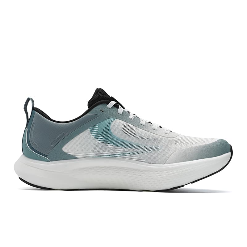 Кроссовки для бега FILA NUVOLE JOG Износостойкие Дышащие Низкие Беговые кроссовки Мужские Белые Синие - изображение 2
