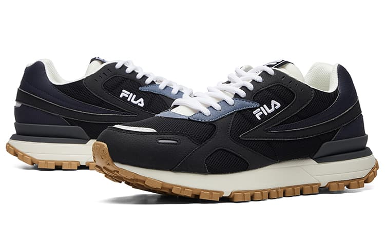 Кроссовки для бега FILA Rambler Low Sneakers Black Grey - изображение 4
