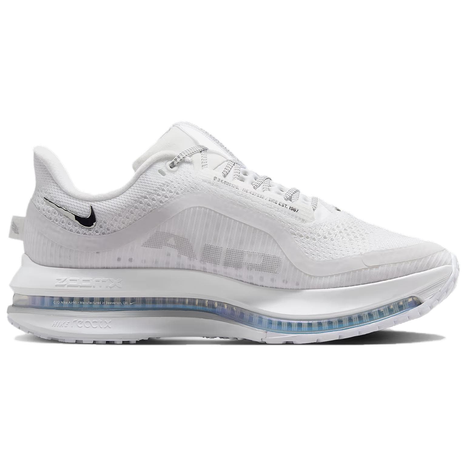 Кроссовки для бега Nike Pegasus Premium Дышащий Low Топ Повседневные кроссовки для бега Women's White - изображение 2