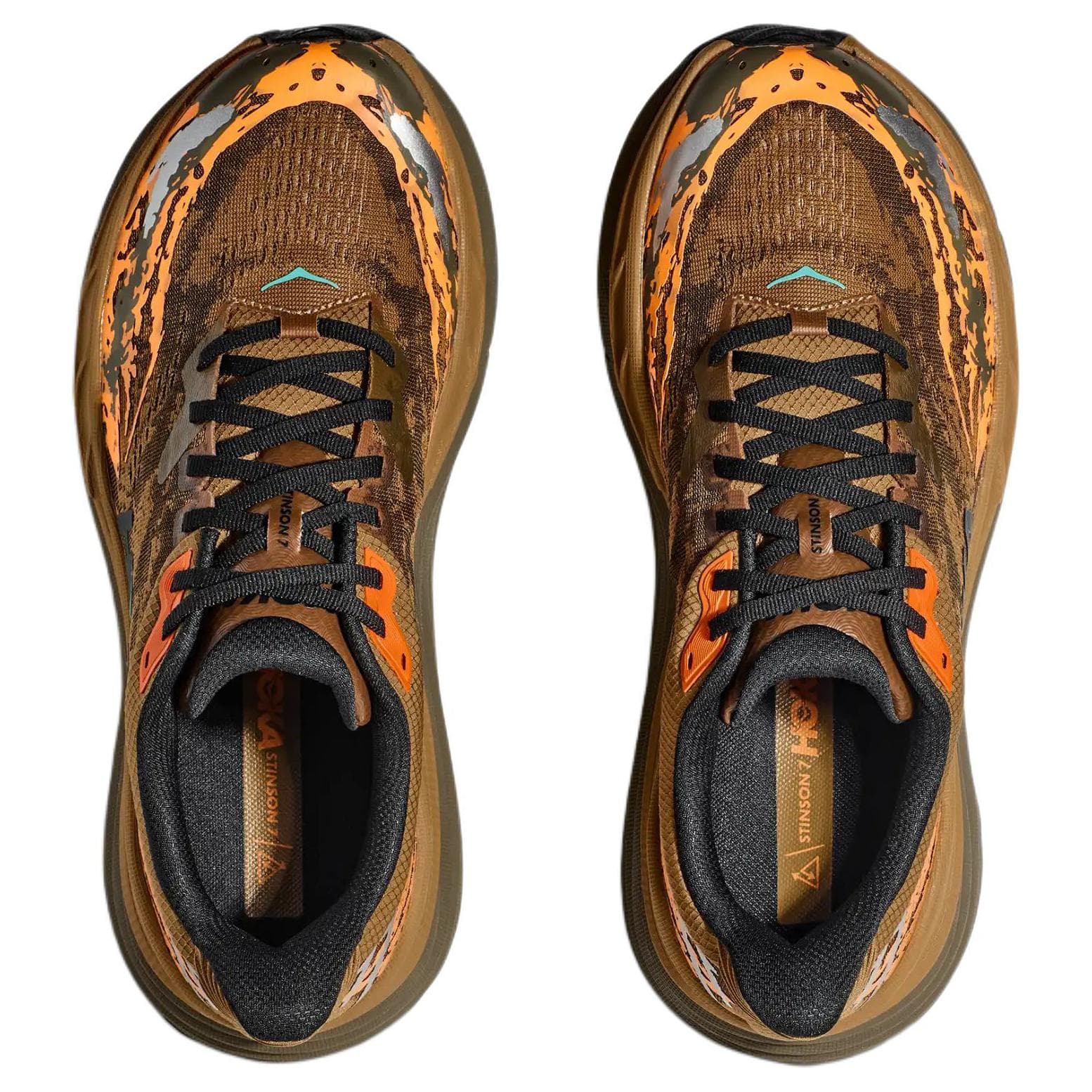 Кроссовки для бега HOKA ONE ONE Stinson 7 Удобные Амортизирующие Противоскользящие Низкие Повседневные Беговые Кроссовки Мужские Коричневые - изображение 3